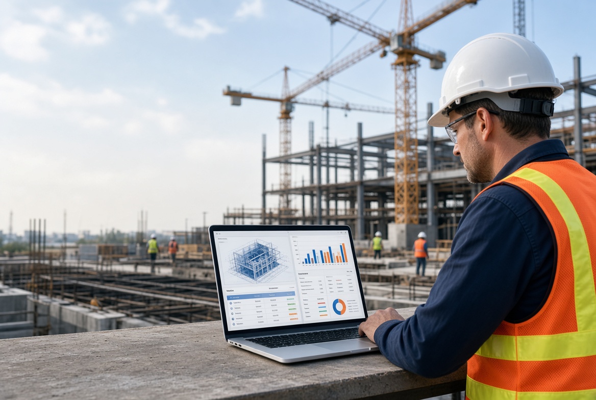 Construction Cost estimating software for accurate project estimates, quantity takeoffs, material costs, labor pricing, and construction bids.